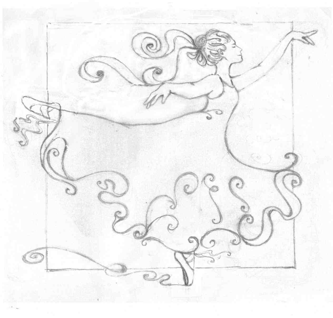 1264x1208 Ballerina Shoes Drawing Easy