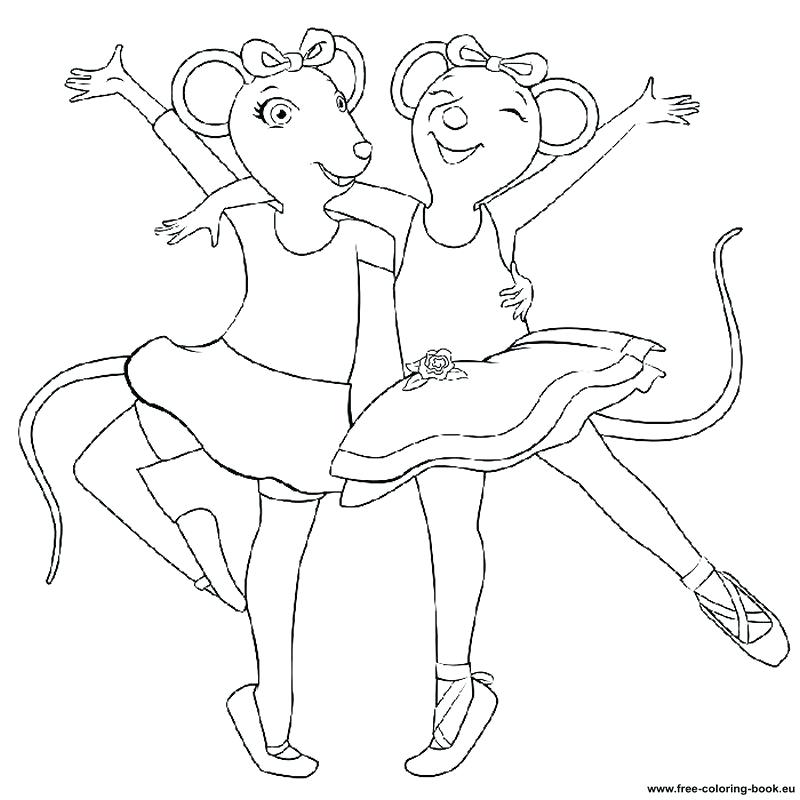 800x800 Coloring Pages Ballet Media