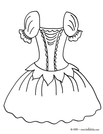 363x470 Ballet Tutu Coloring Pages