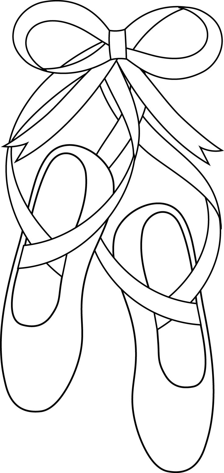 736x1556 Ballerine Clipart Line Drawing