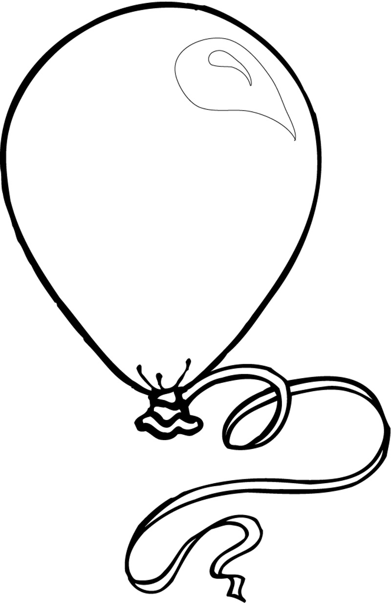 800x1233 Drawing Of A Balloon