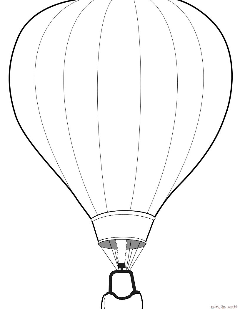 Balloon Line Drawing at GetDrawings | Free download