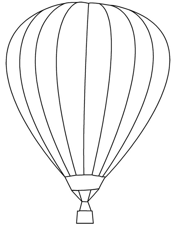 Balloon Outline Drawing at GetDrawings | Free download