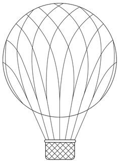 236x318 Balloon Template Free