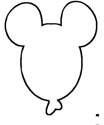 360x432 Drawn Balloon Black And White