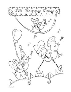 232x300 Birthday Balloons Drawings Fine Art America