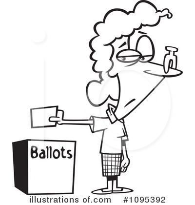 400x420 Voting Clipart