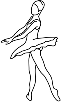 210x353 Dancer Silhouette