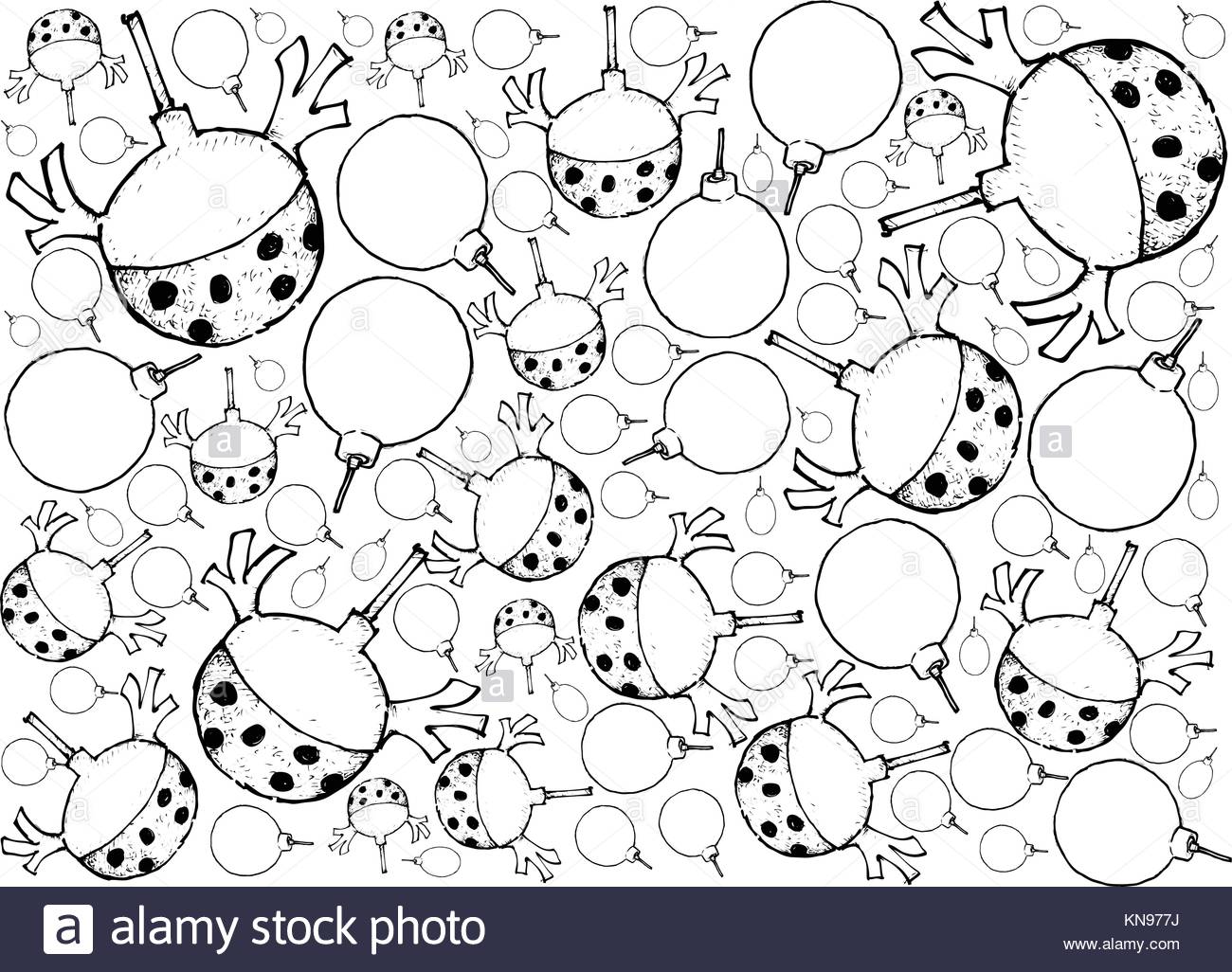 1300x1026 Background Illustration Hand Drawn Sketch Of Lovely Christmas