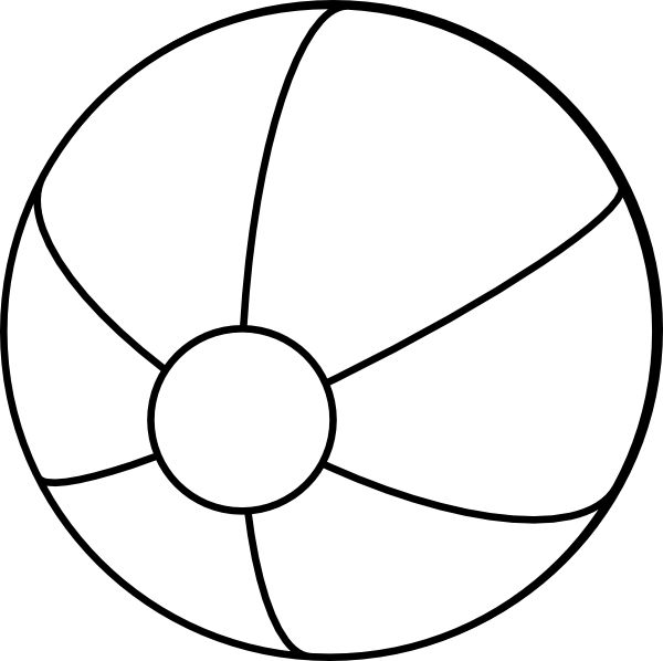 600x598 Beach Ball Art Group