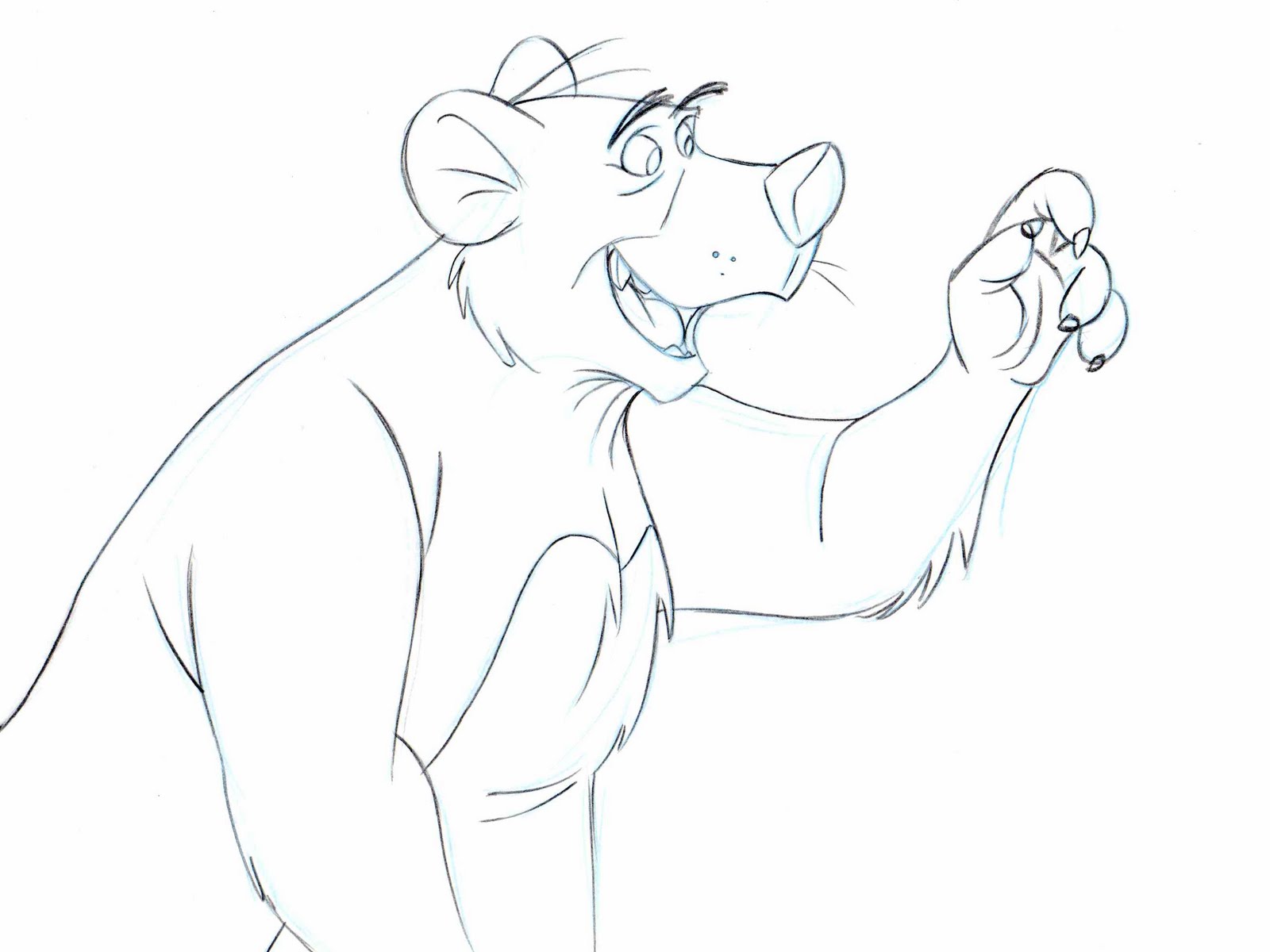 1600x1200 Brian Mitchell's Sketchbook Bear And Another Bear Drawing .