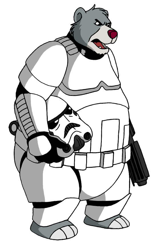 547x863 Stormtrooper Baloo By Lionkingrulez