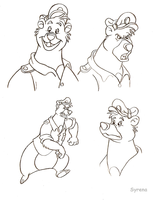 545x700 Talespin Baloo By Slayersyrena