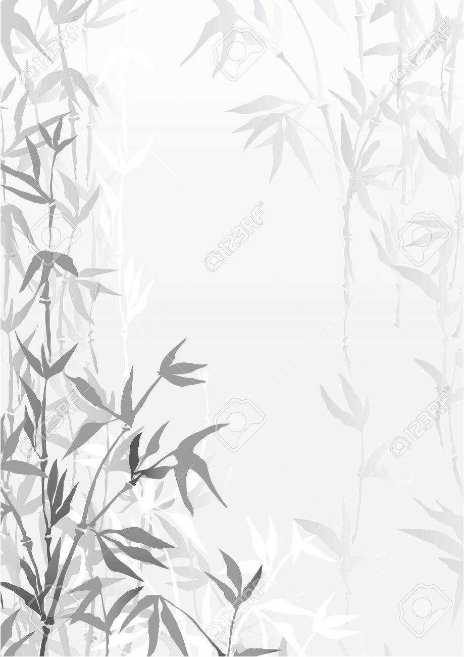 919x1300 Oriental Bamboo Forest Wallpaper Royalty Free Cliparts, Vectors