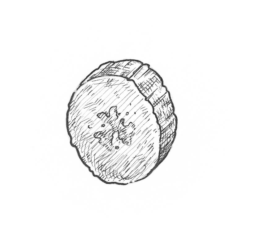 850x763 How To Draw A Banana