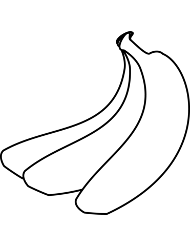 371x480 Bananas Coloring Pages Free Coloring Pages