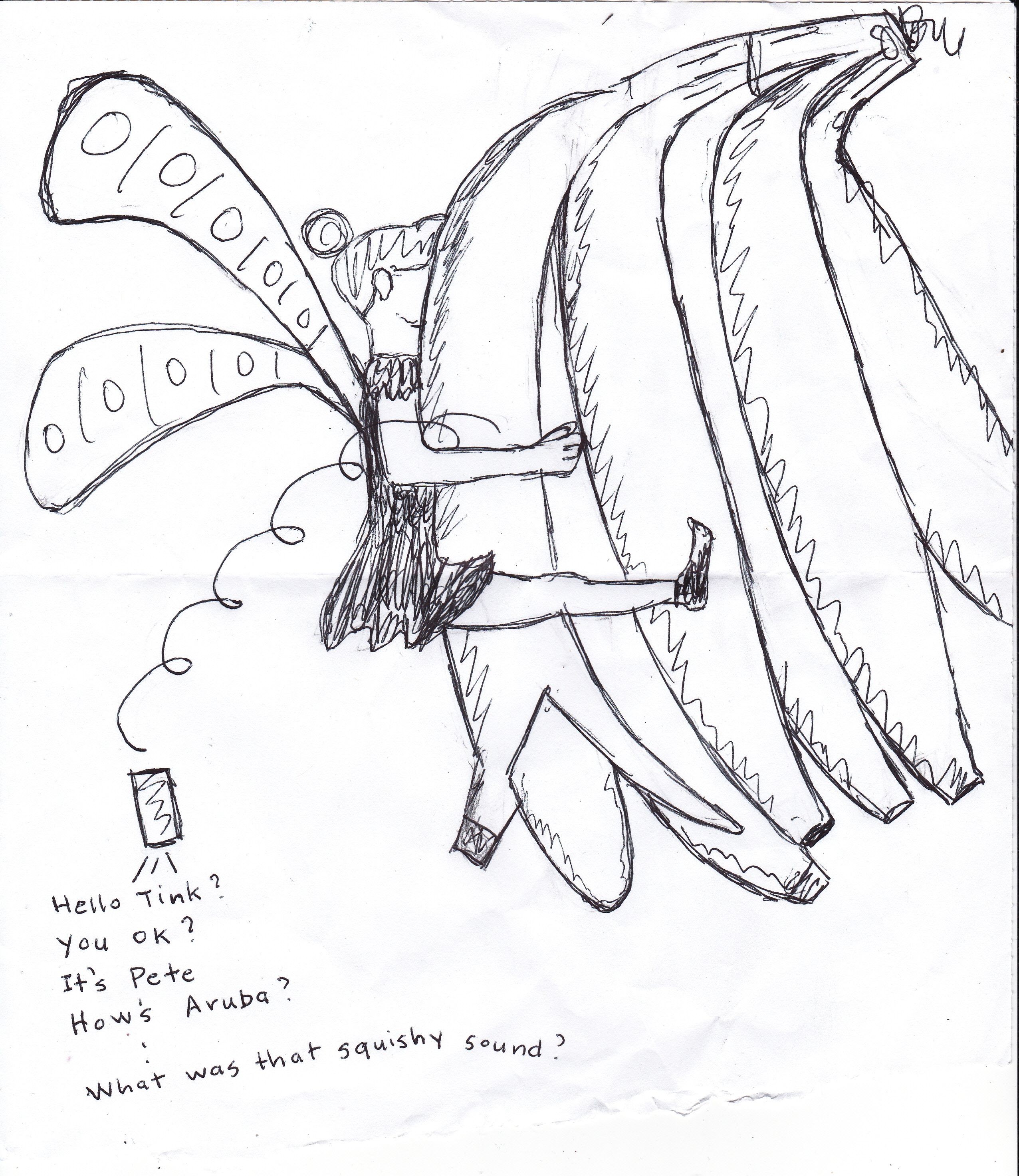 2552x2944 Tinkerbell Makes A Banana Split! Steemit