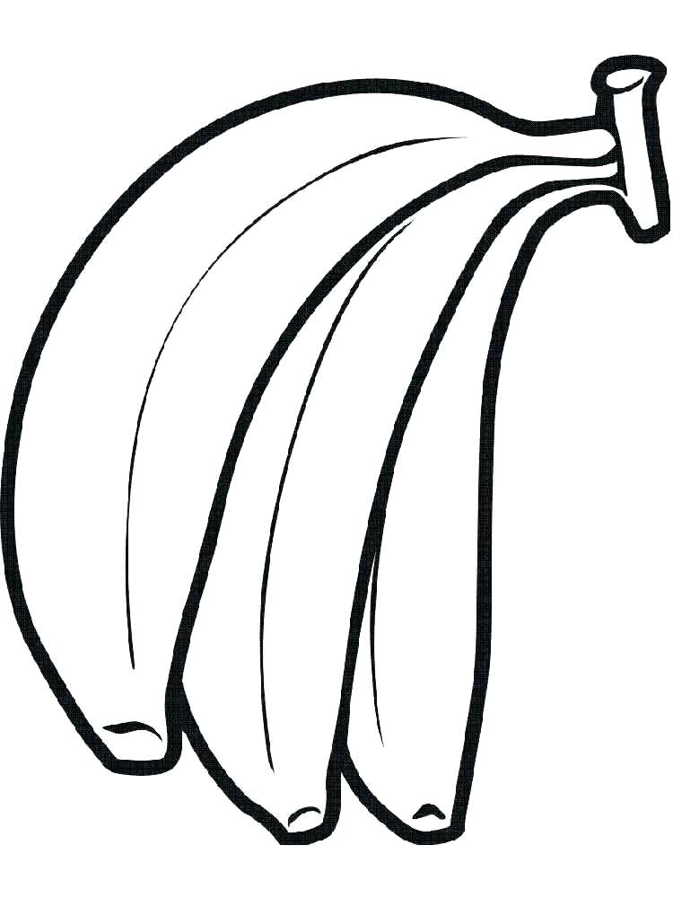 750x1000 Banana Split Coloring Page Joandco.co