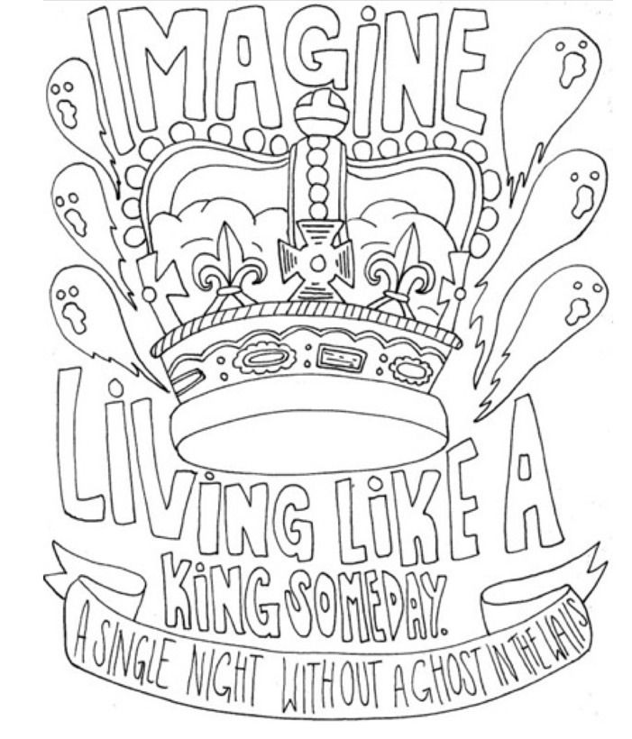 701x820 Lyrics Drawing Band Coloring Pages I Love Fun