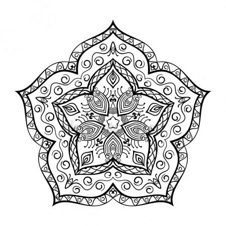 450x450 Bandana Or Scarf As Element Design Stock Vector Ixies