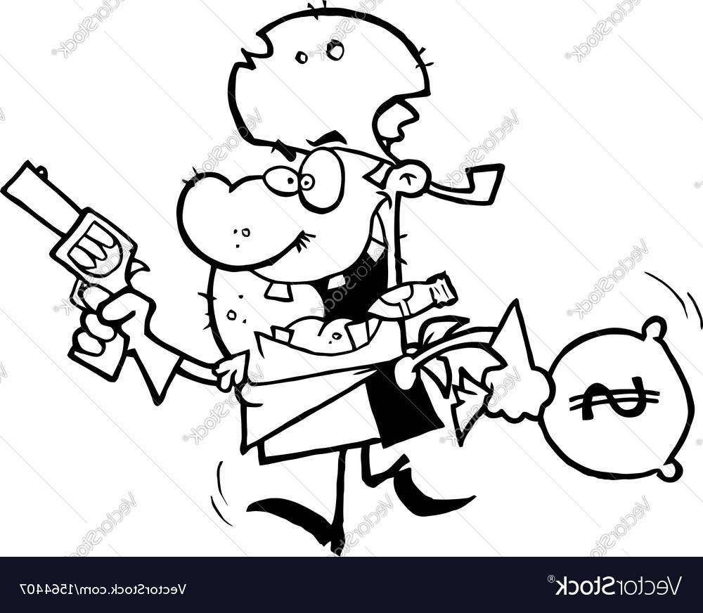 1000x872 Best 15 Cartoon Bandit Vector Pictures