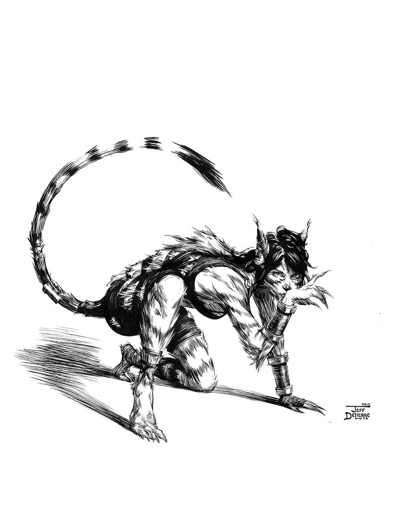 792x1008 Feral Bandit By Jeffdelierre