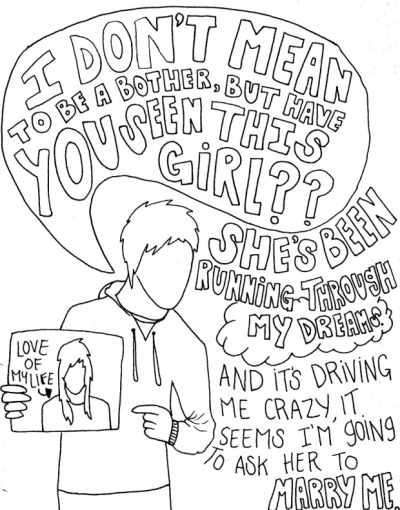 400x510 I Draw Band Lyrics