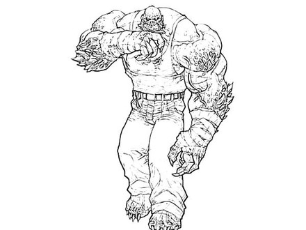 440x330 Splendid Ideas Killer Croc Coloring Pages Drawing Bane Batman Best