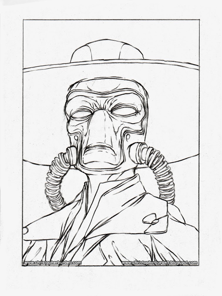 756x1008 The Doodles, Designs, And Art Of Christopher Burdett Cad Bane
