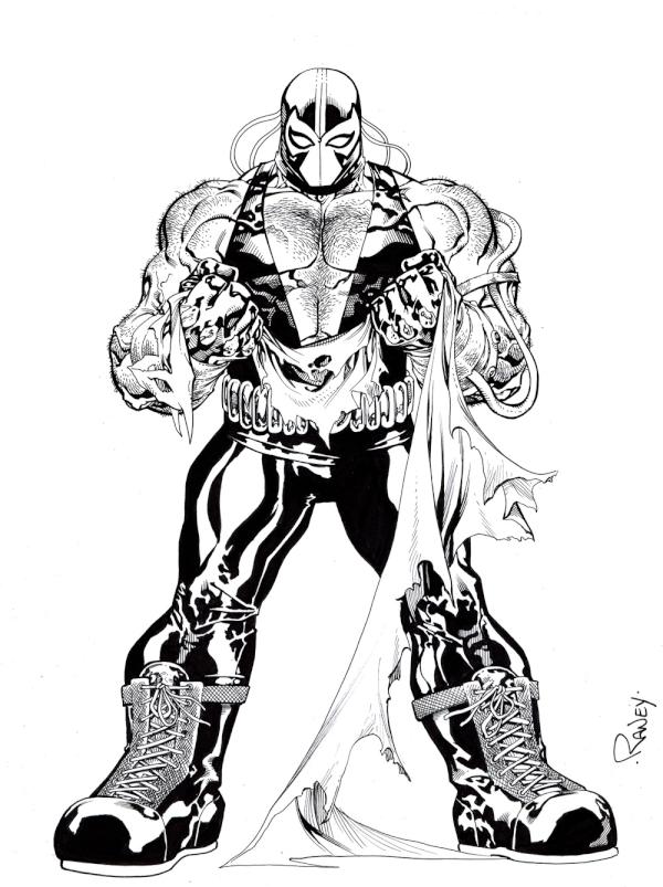 600x803 Tom Raney Bane Bat Verse Toms, Comic And Dark Knight