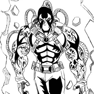 300x300 Bane Batman Enemy Coloring Pages Best Place To Color