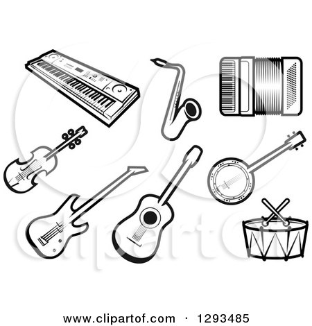 450x470 Clipart Of A Happy Banjo Character