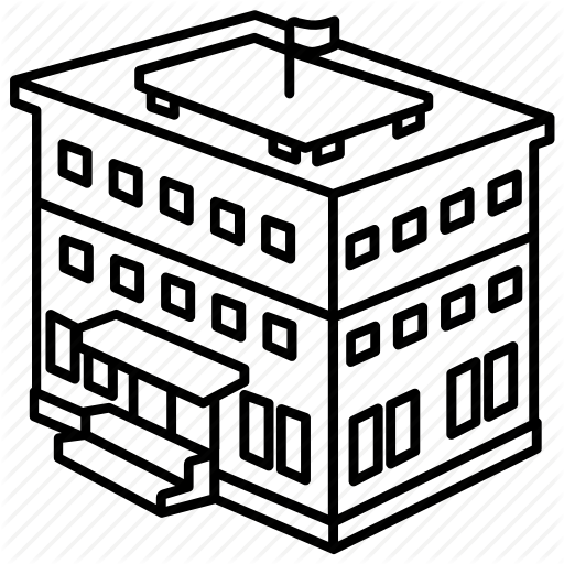 512x512 Bank, Building, Elementary, Government, High, Office, School Icon