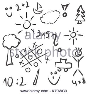 300x320 Kid Drawings Pattern Background Beautiful Banner Wallpaper Design
