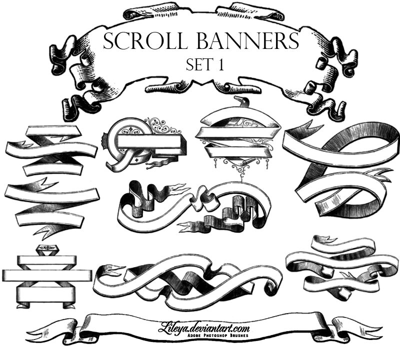 800x695 Scroll Banners