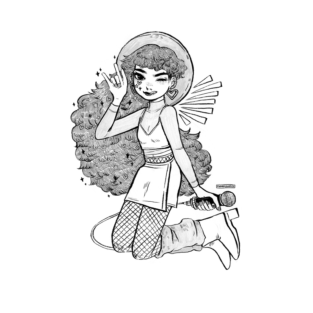 1080x1080 Day 24 30 [ Steampunk Witch Rockabilly Witch Banshee