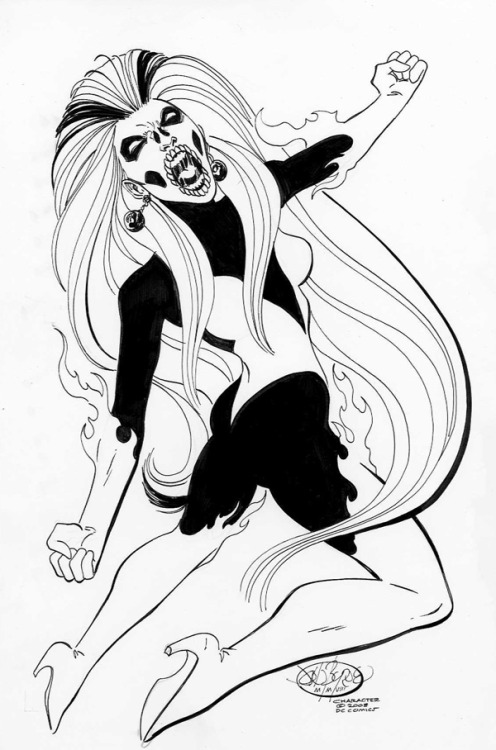 496x750 Silver Banshee Commission By John Byrne From 2008. John Byrne