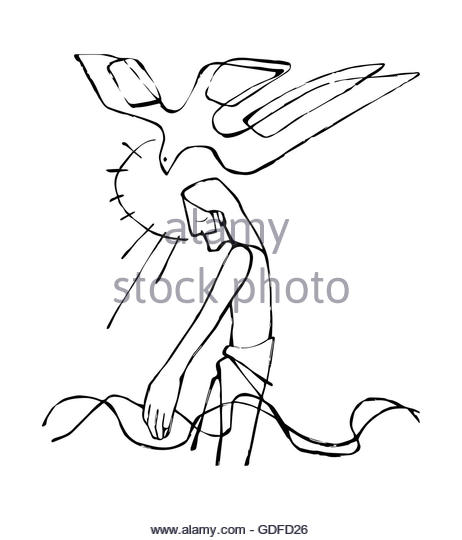 462x540 Baptism Of Jesus Black And White Stock Photos Amp Images