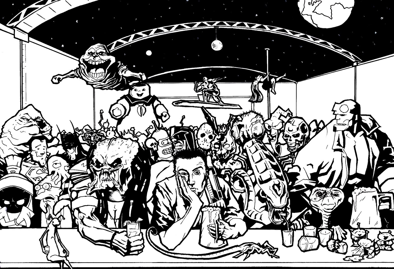 1600x1093 Happy Mutt Design Bar Scene