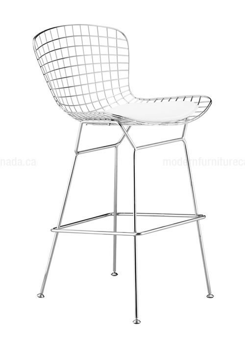 500x700 Zuo Modern Wire 27.5 Bar Chair (Set Of 2