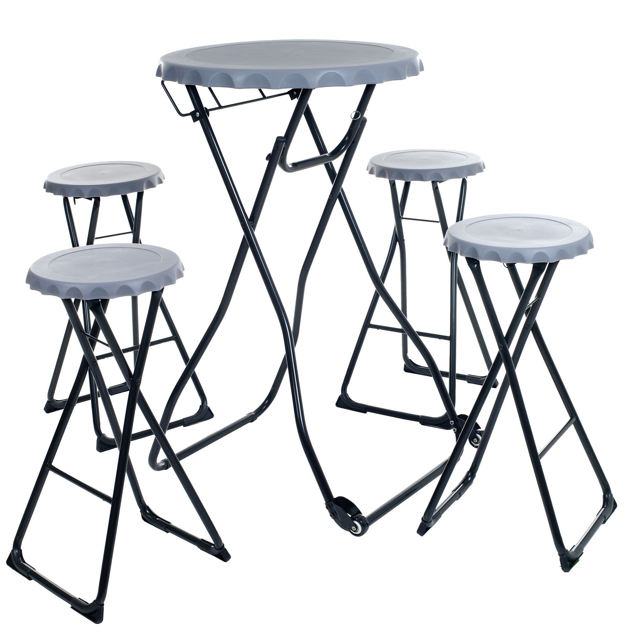 2000x2000 Fold Up Bottle Cap Stool Amp Table Tailgate Set