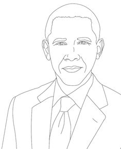 Barack Obama Drawing at GetDrawings | Free download