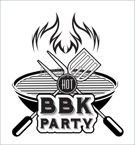 464x500 Barbecue Grill Illustration