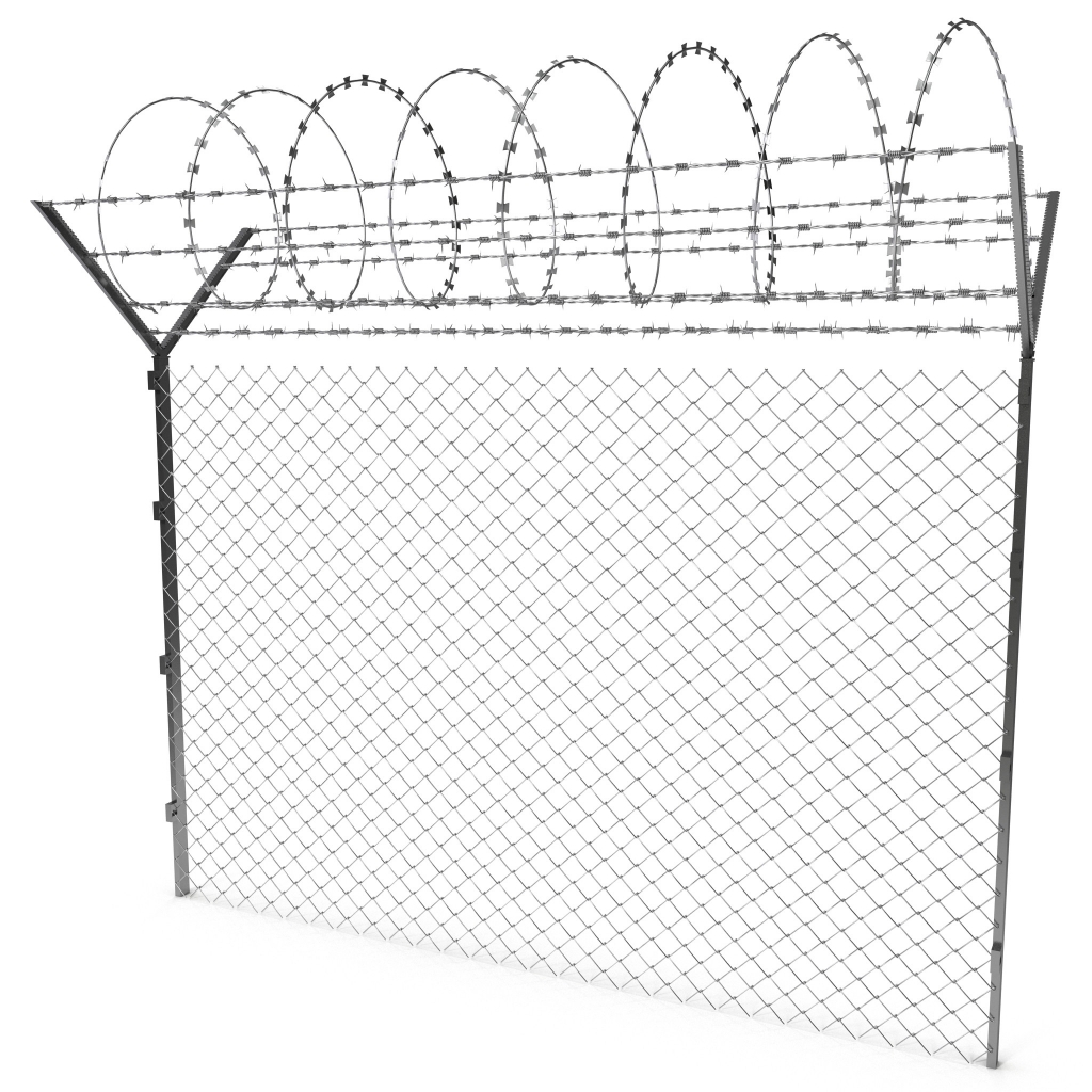 1024x1024 Outdoor Barbed Wire Fence New Wire Fence Cartoon