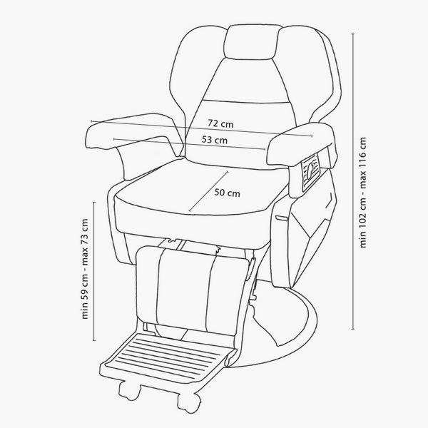 Barber Chair Drawing at GetDrawings | Free download