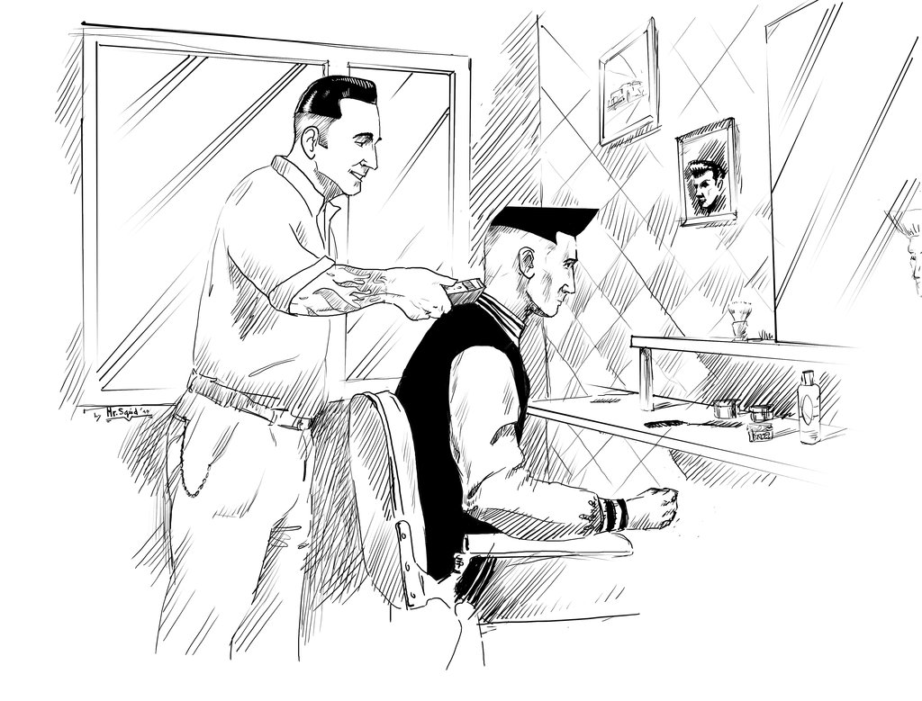 1024x779 Just A Rockabilly Barber By Swampypoopyfrog