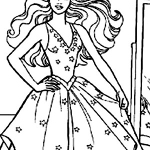 The best free Barbie drawing images. Download from 1470 free drawings ...