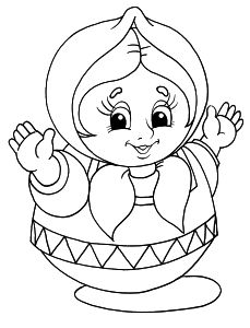 229x300 Free Coloring Pages For Boys And Girls For Girls Barbie, Dolls