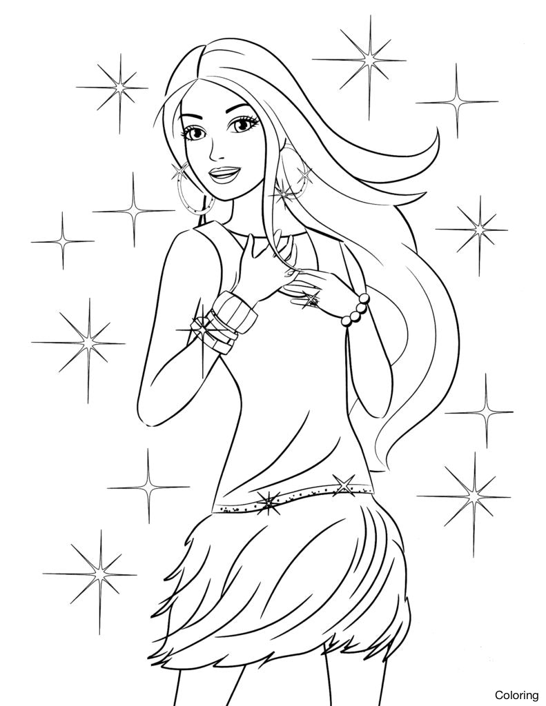 791x1024 Barbie Mermaid Tale Coloring Book 12 Qw8 Source Books As Merliah