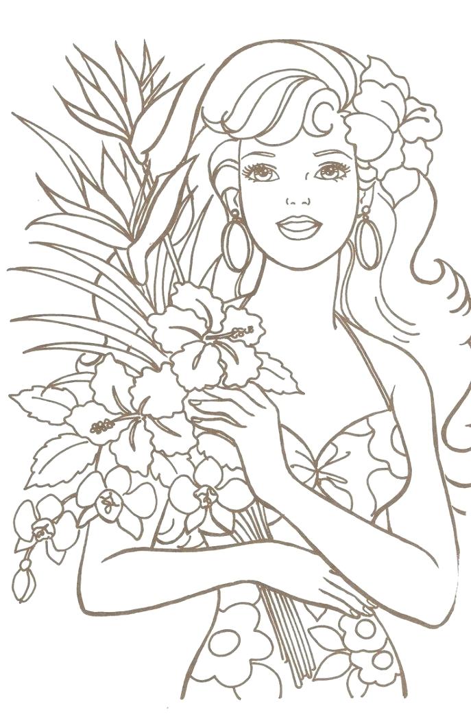 687x1045 Barbie Coloring Games Free Online Medium Size Of Colouring Book